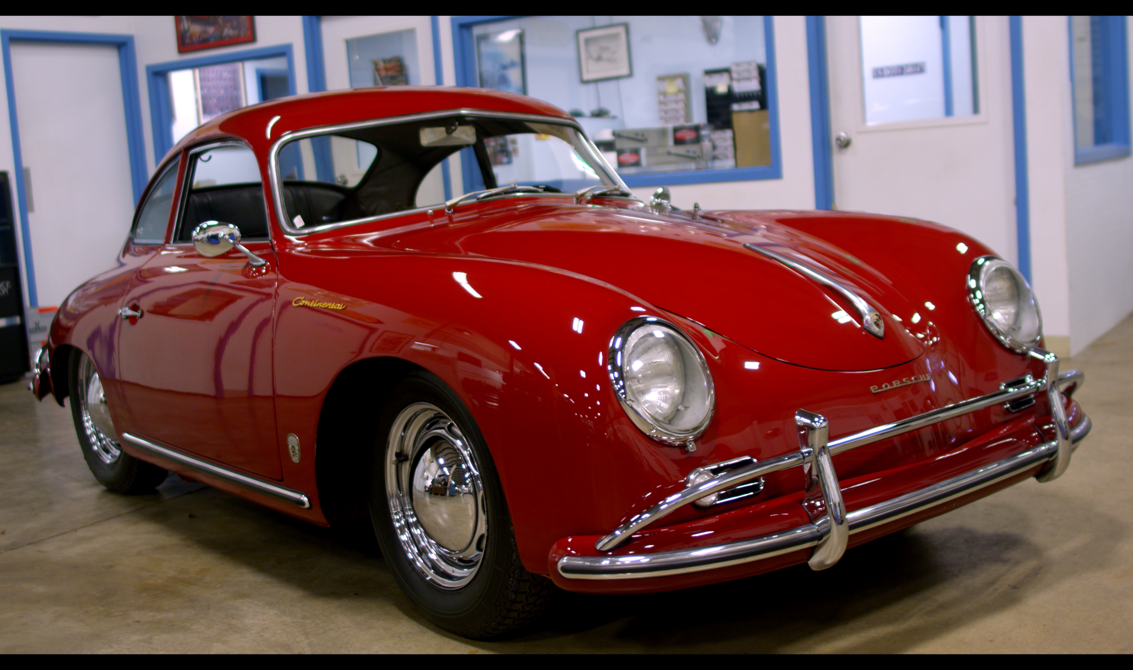 1955 Turkish Red Porsche 356