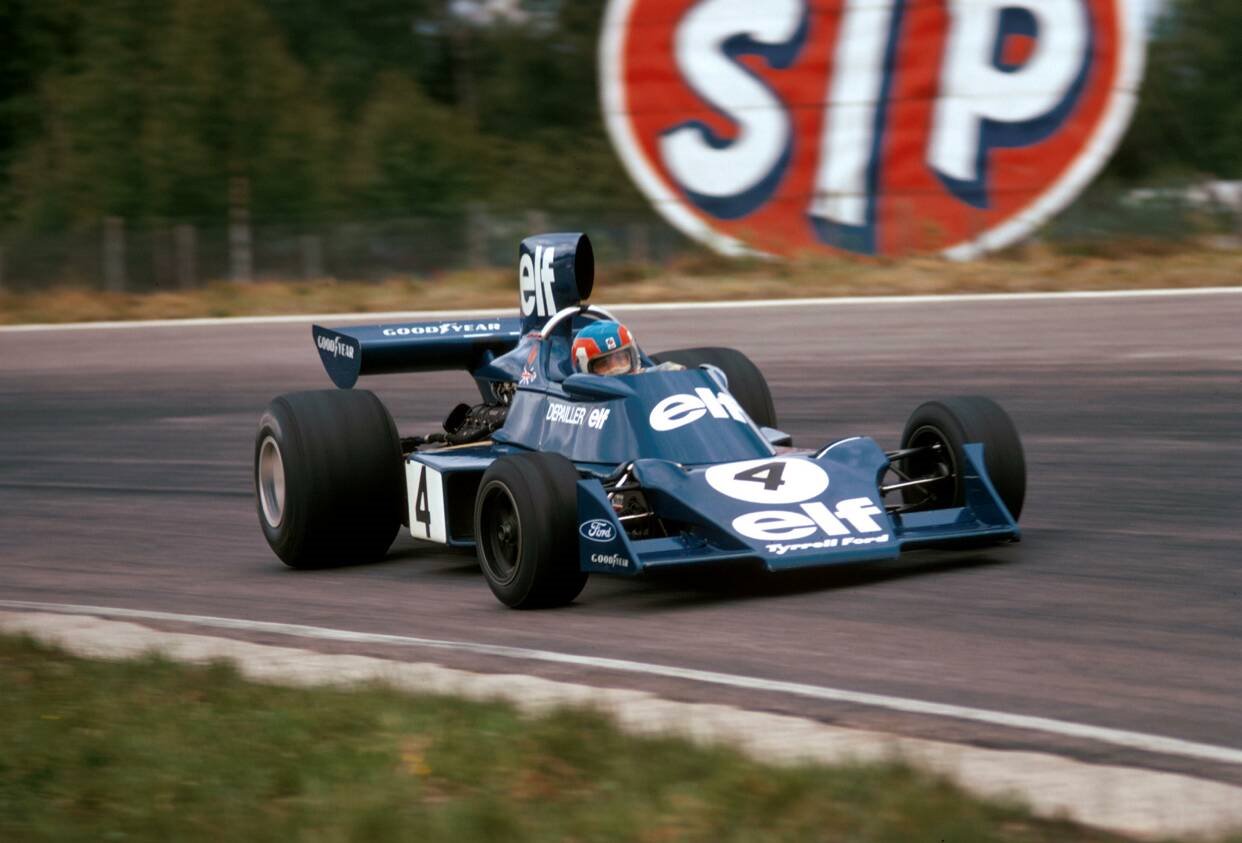 1974 Patrick Depailler fra tyrell 007 anderstorp