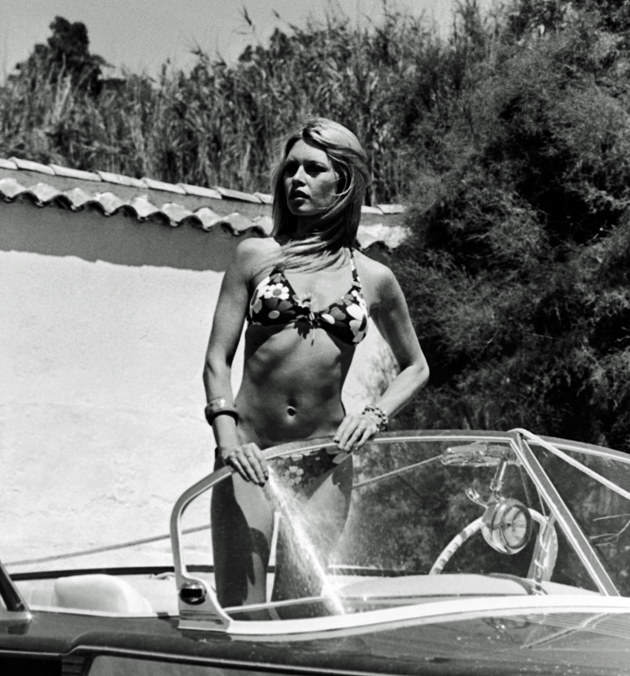 Brigitte Bardot on Riva