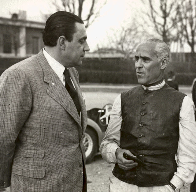 Carlo Abarth e Tazio Nuvolari