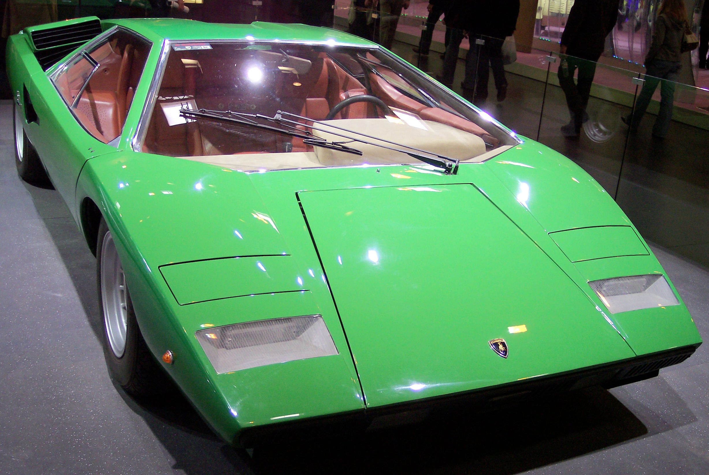 Lamborghini Countach Green
