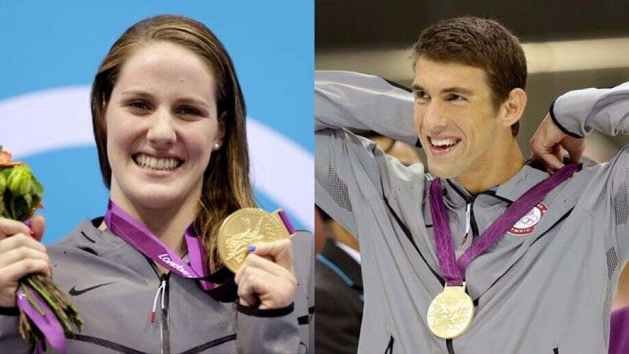 Missy Franklin & Michael Phelps