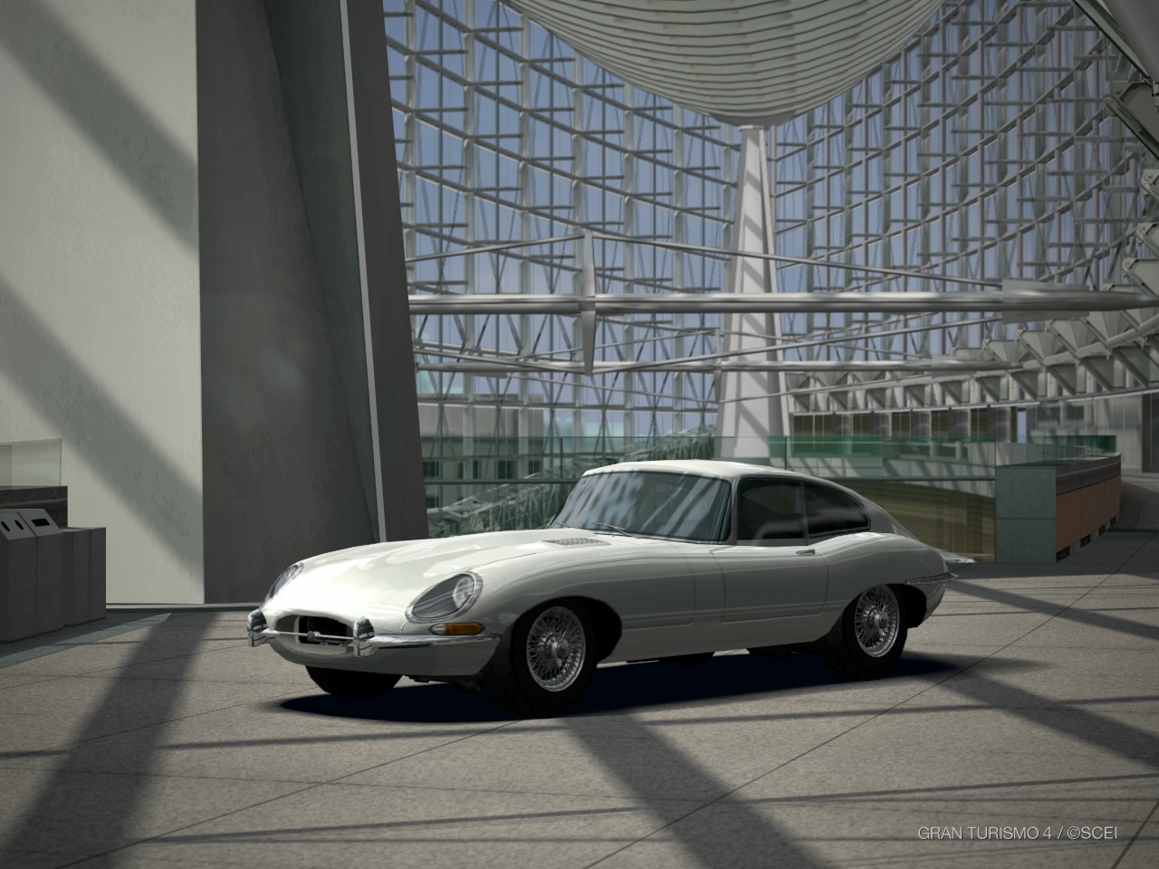 Jaguar E-Type - Cream