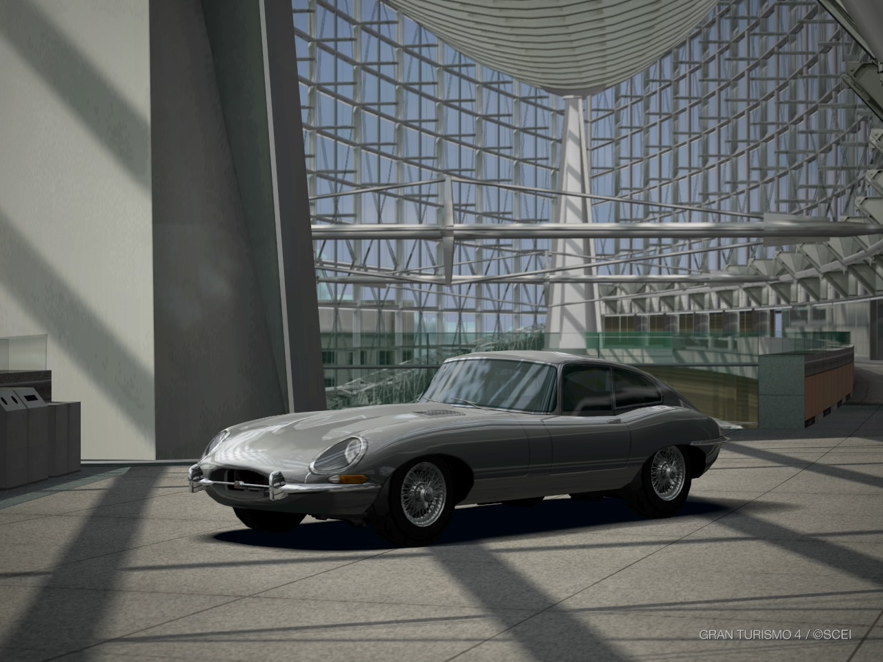 Jaguar E-Type - Mist Grey