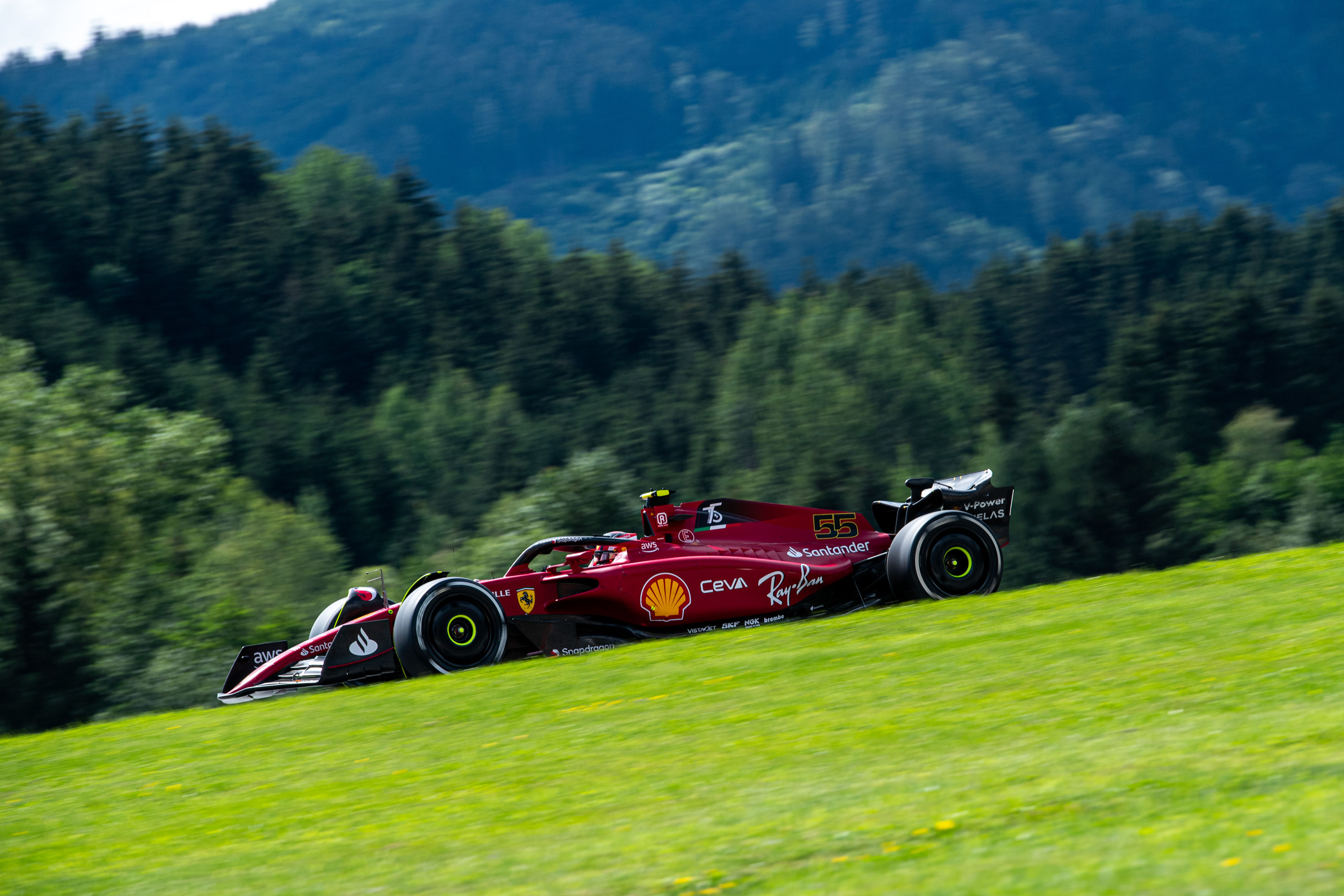 F1 Ferrari car