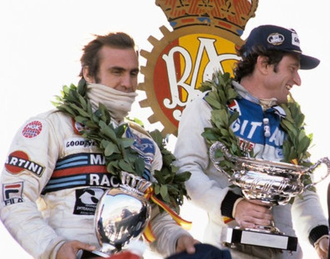 Patrick Depailler con Reutemann