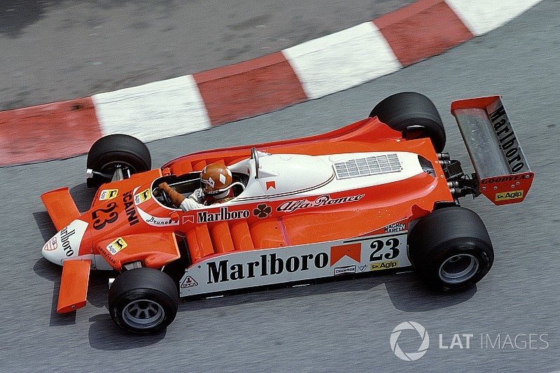F1 Monaco GP 1980 Bruno Giacomelli - Alfa Romeo