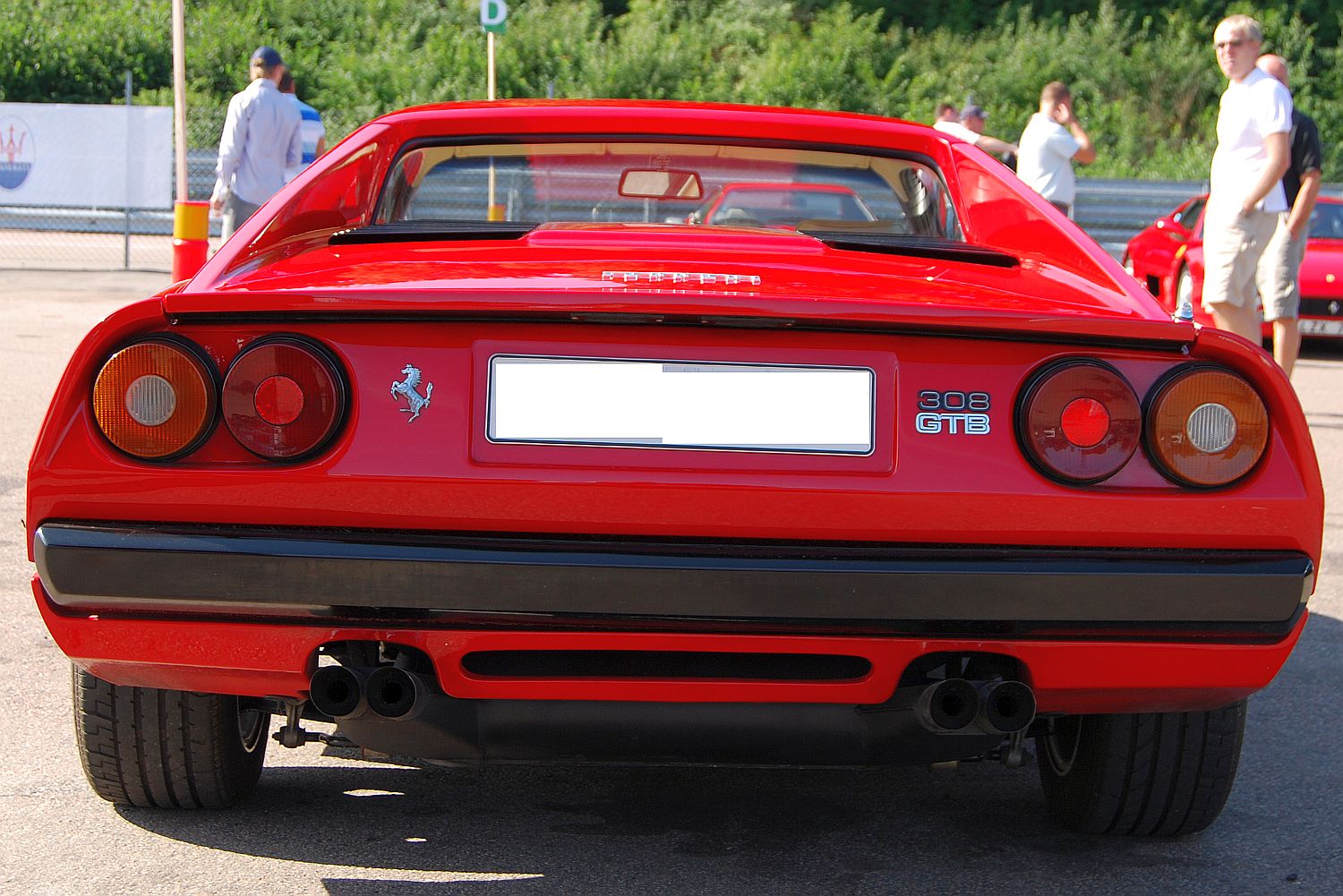 Ferrari 308 GTB rear