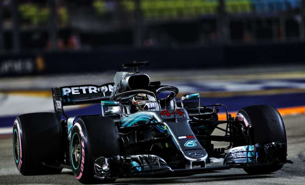 Lewis Hamilton claims a shocking pole position in Singapore
