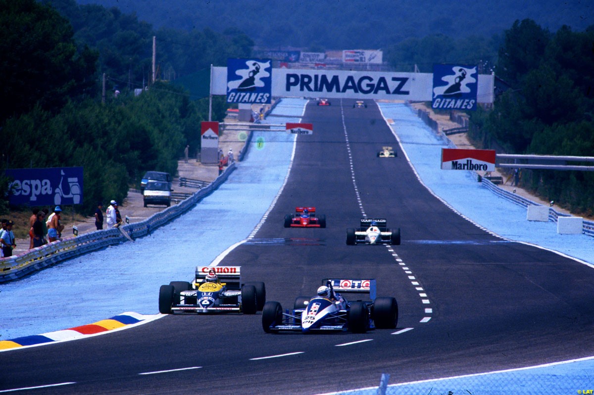 Nelson Piquet, Williams, at Signes.