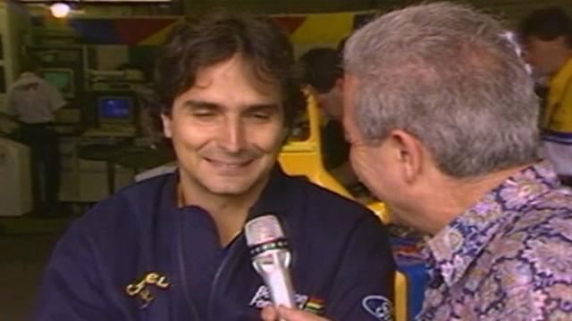 Nelson Piquet, aged 28, interviewed by Ezio Zermiani in Brazil.