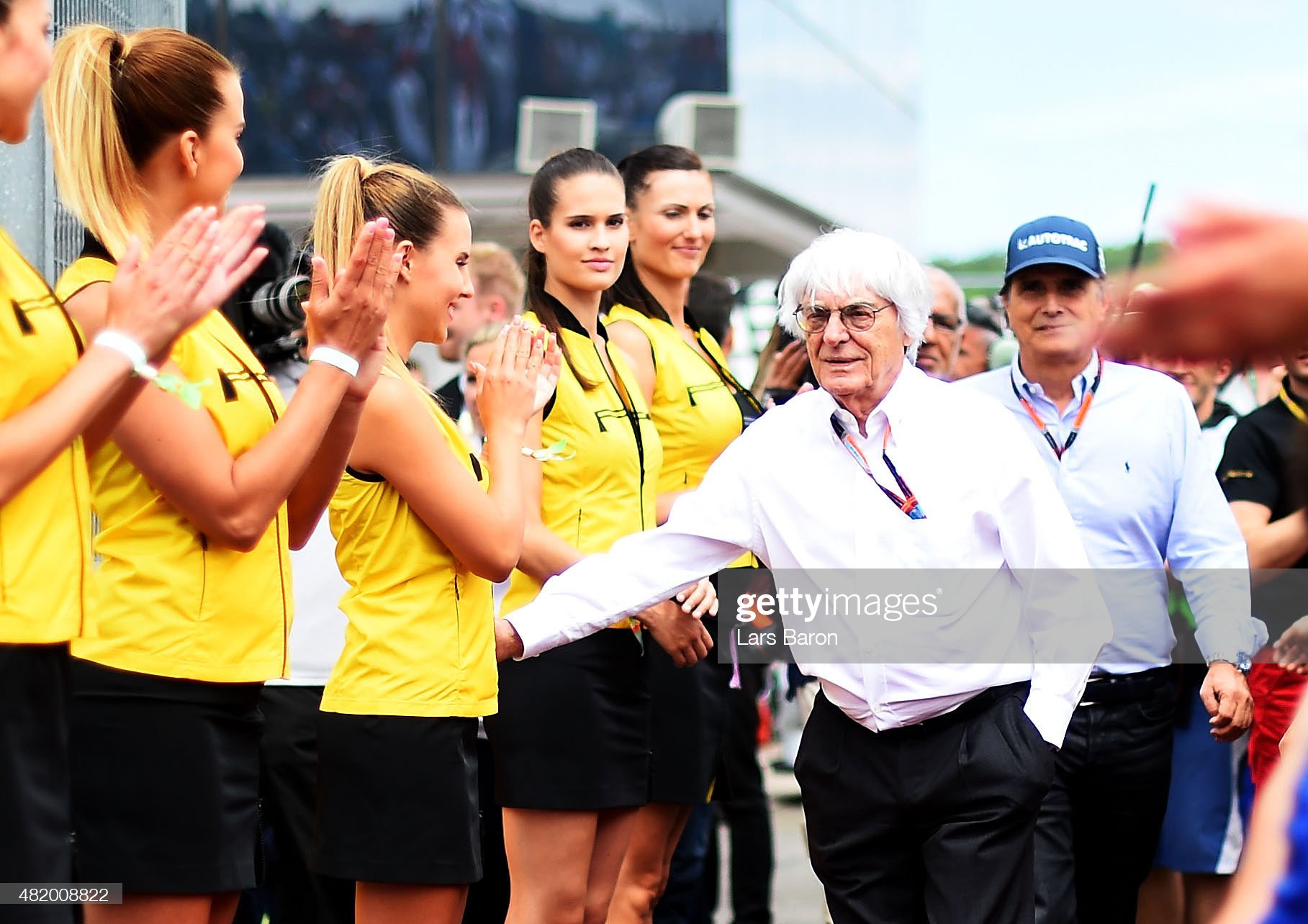 Bernie Ecclestone at Hungaroring