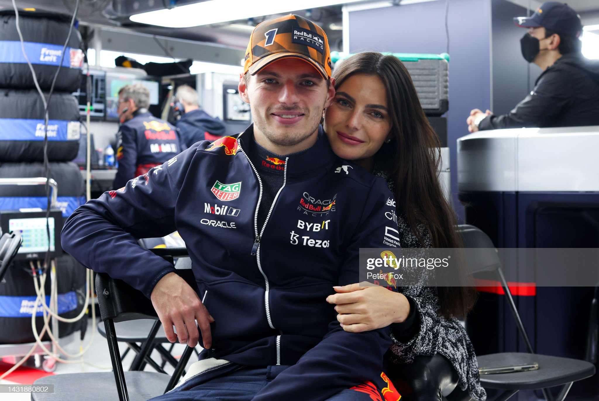 Max Verstappen and Kelly Piquet.