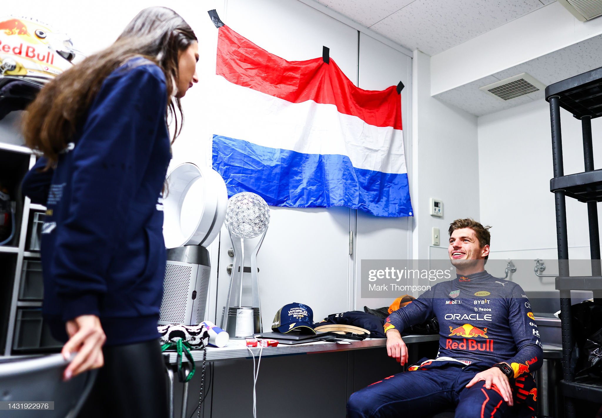 Max Verstappen and Kelly Piquet.