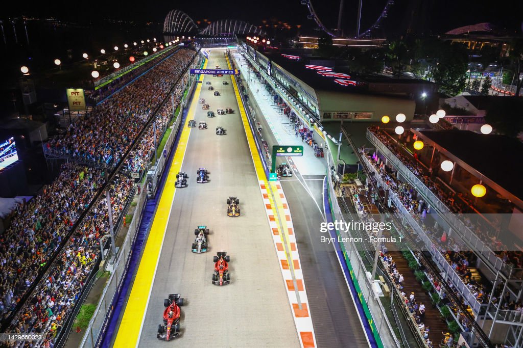 The start of the GP.