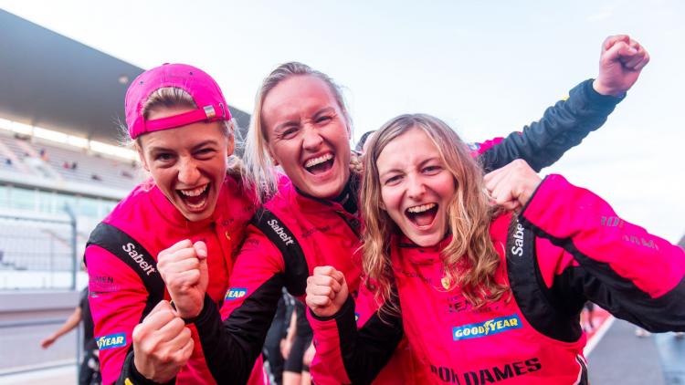 Iron Lynx and its all-female line-up, dubbed the Iron Dames, wrapped up their European Le Mans Series season in style with a historic win in the LMGTE class at the 4 Hours of Portimão.