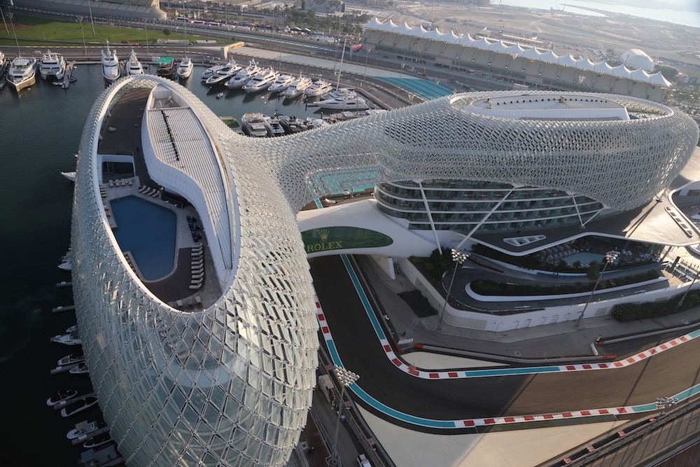 Put yourself in the heart of the action with a room at the only hotel on the Formula 1 calendar located inside the circuit, the incredible 5-star W Abu Dhabi Yas Island Hotel.
