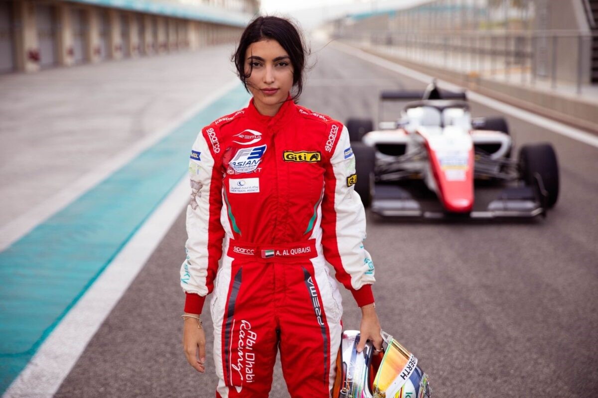 Amna Al Qubaisi: chasing dreams with racing cars. A Formula 3 driver from the UAE, the 21-year-old Amna is the first Arab woman to race in a sport heavily dominated by men and record her name in the pages of history.