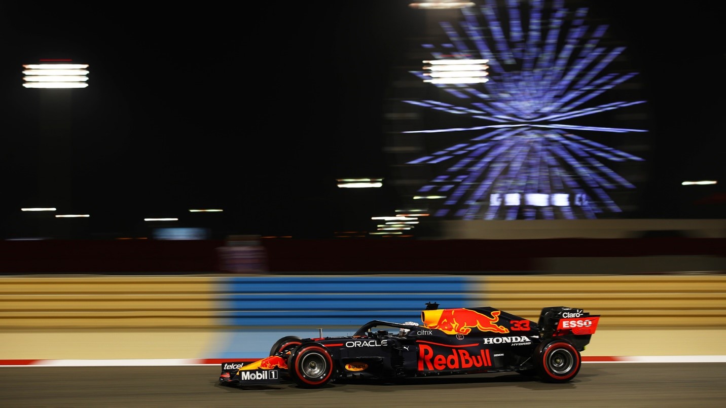 Max Verstappen’s first day of the 2021 season couldn’t have gone much better, with the Red Bull driver heading Free Practice 2 for the Bahrain Grand Prix to complete a clean sweep of fastest times across Friday, as McLaren’s Lando Norris pipped the Mercedes of Lewis Hamilton to P2. 