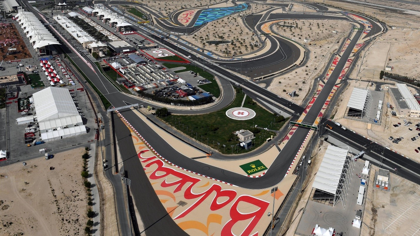 Bahrain circuit in 2020.