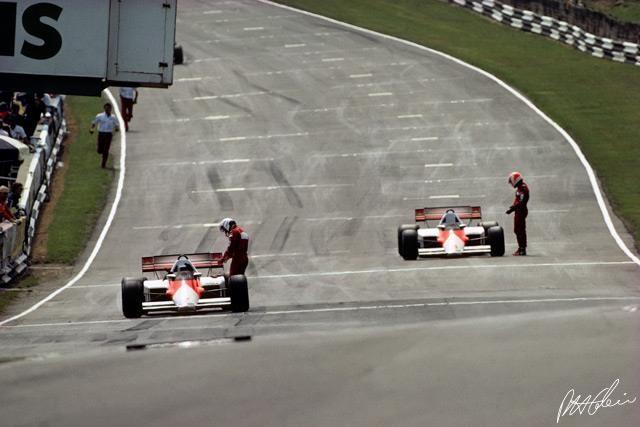 Alain Prost, McLaren.