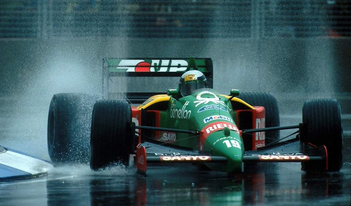 Alessandro Nannini, Benetton-Ford, Australian GP - Adelaide, 5 November 1989.