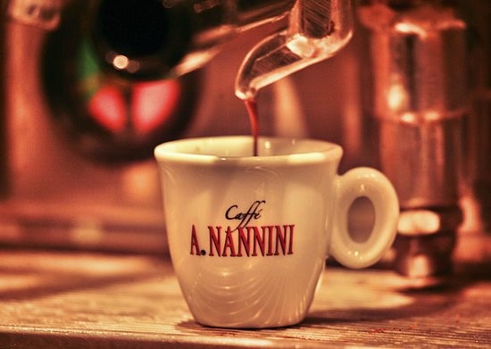 A cup of Nannini coffee.