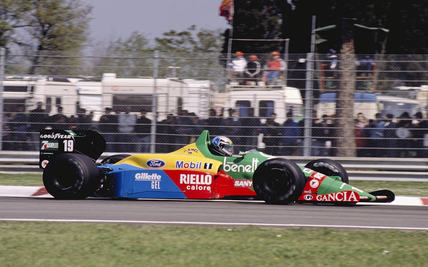 Alessandro Nannini, Benetton.
