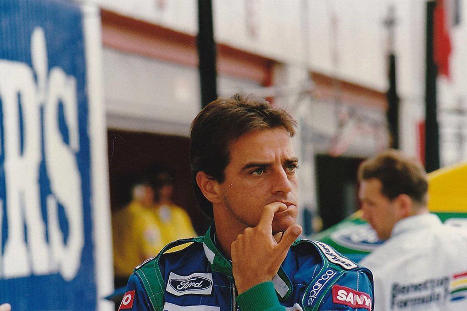 Alessandro Nannini at Benetton.