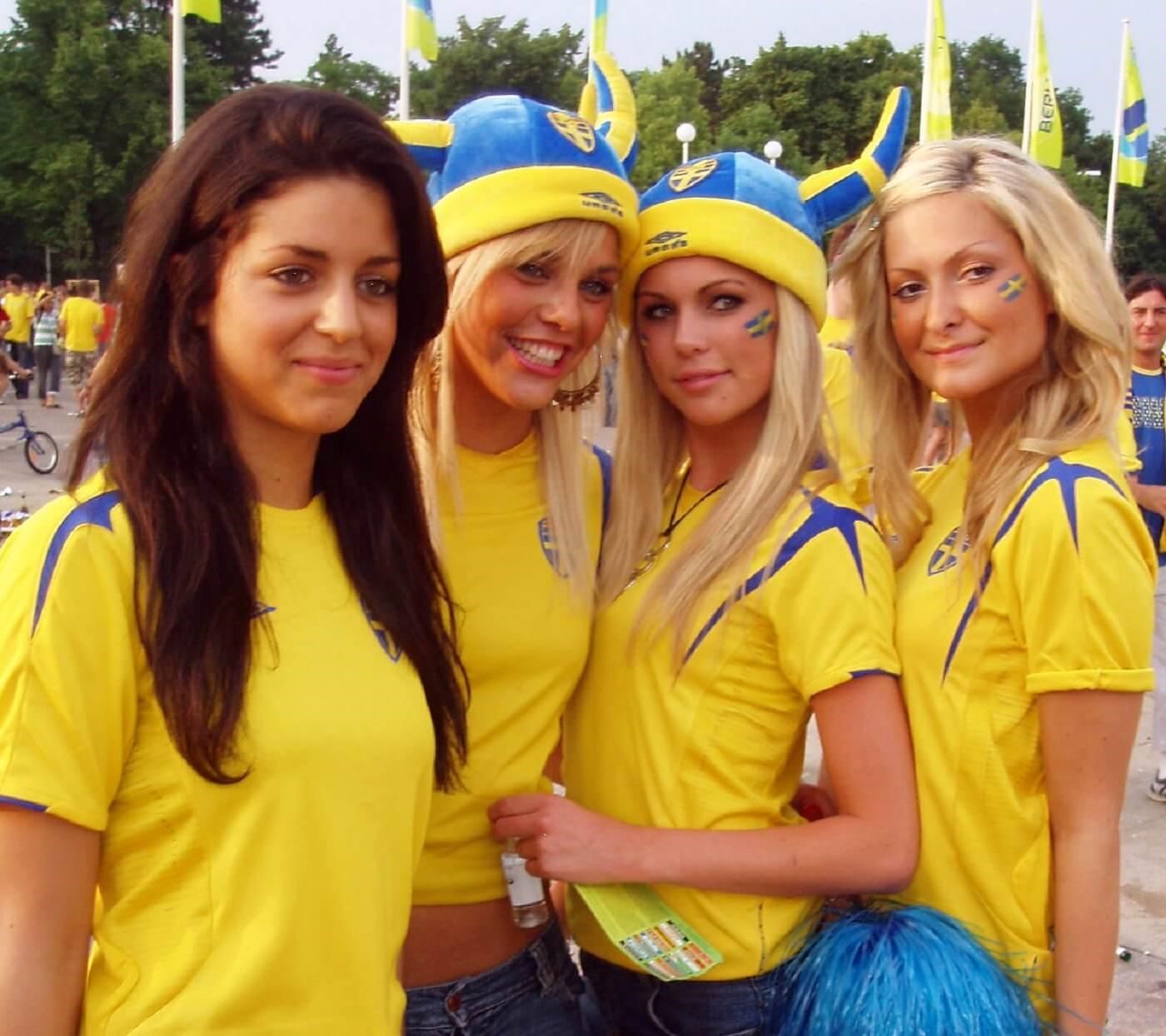 Swedish girls.
