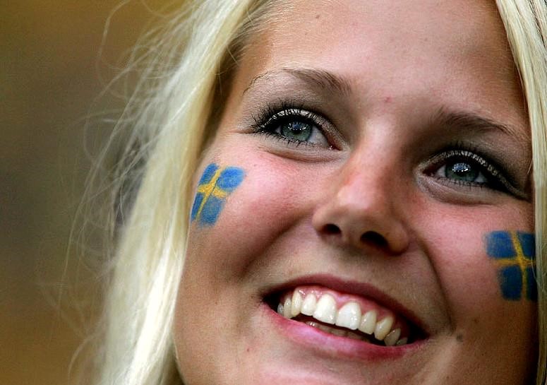 A Swedish girl.