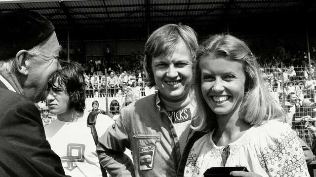 Ronnie Peterson with his wife Barbro. 