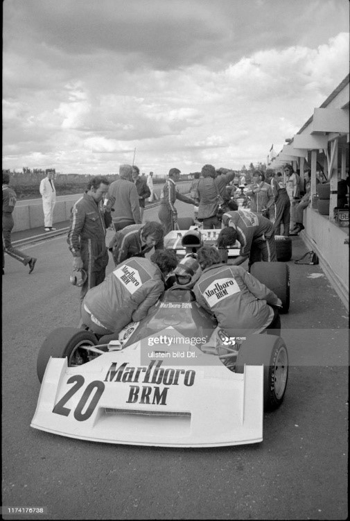 Swedish GP 1973 in Anderstorp. Jean Pierre Beltoise on Brm.