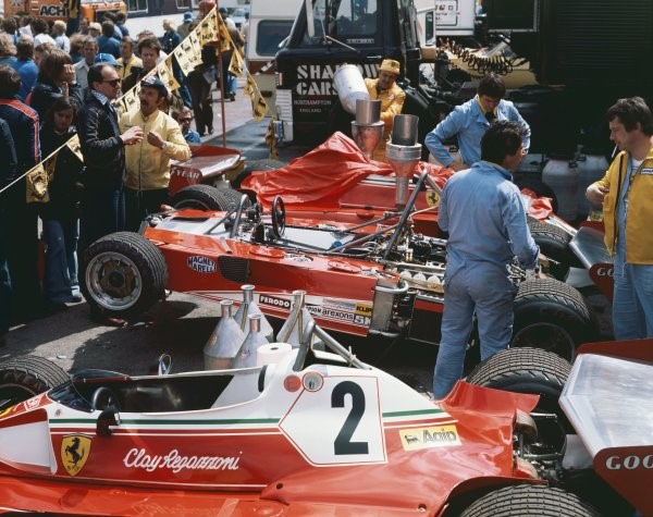 Anderstorp 1976, Ferrari 312 T2.
