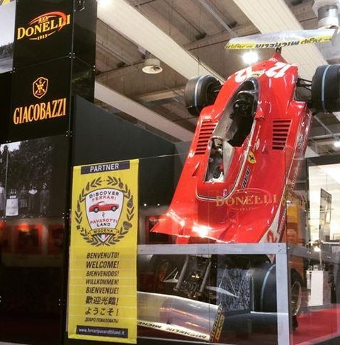 The Ferrari 312 T4 of Gilles Villeneuve.