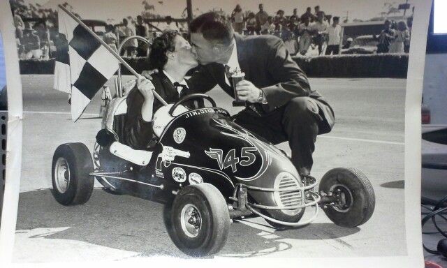 Jensen family Race Craft quarter midget raced in San Diego in the 50's.