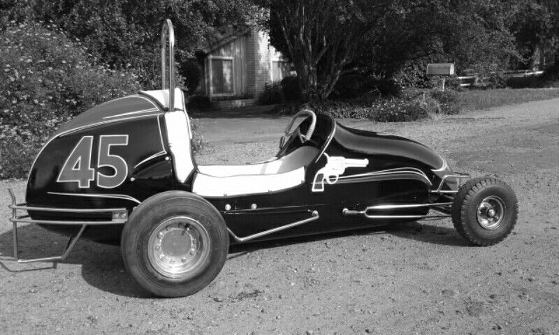 Race Craft quarter midget raced by the Jensen family in the 50's in San Diego.