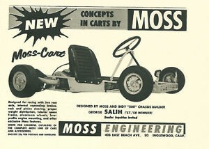 The brochure of a kart.