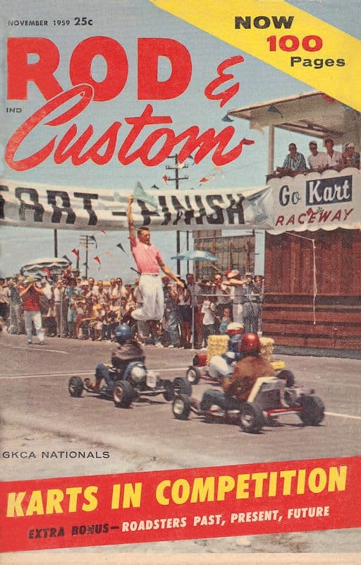 A poster about the go-kart.