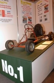 The first ever kart in the museum.
