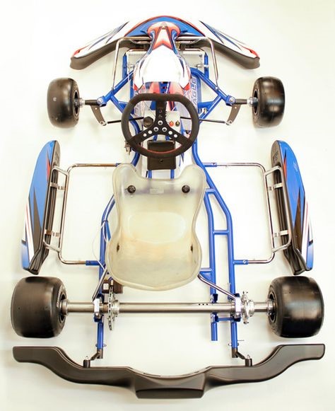 A kart chassis.