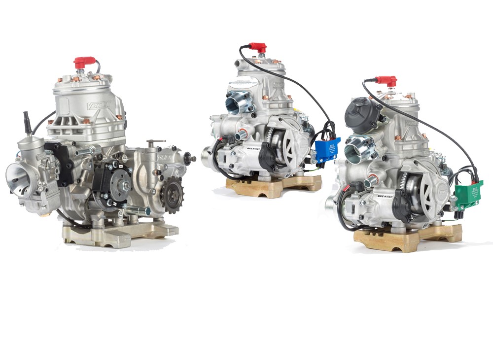 Vortex RKF and Vortex RVZ kart engines.