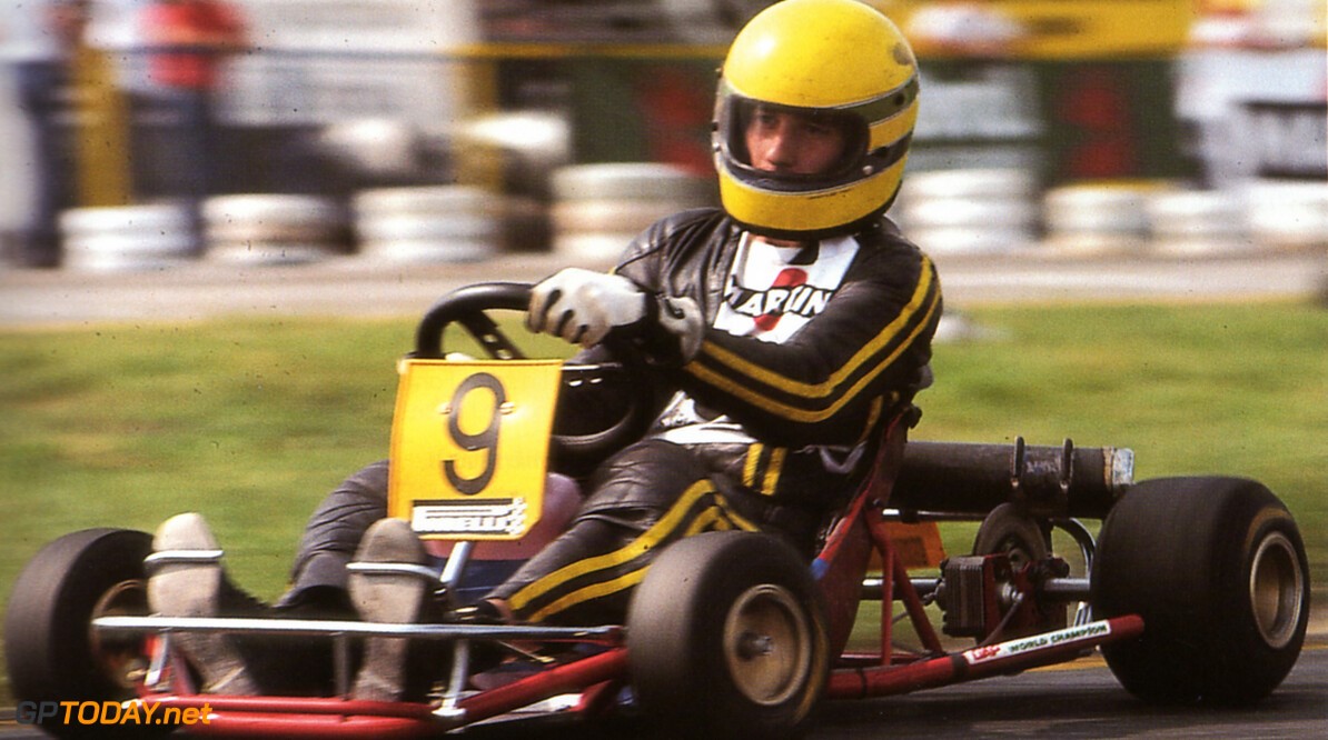 Ayrton and karting. The last race, 1982.