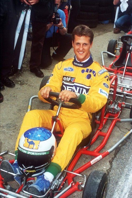 Michael Schumacher in 1993.