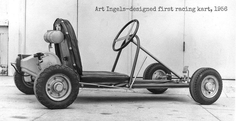 The first kart by Art Ingels in 1956.