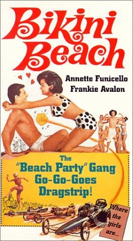The poster of the movie Bikini beach.