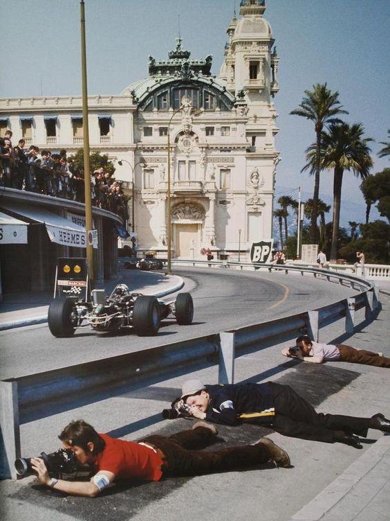 Racing at Monte Carlo.