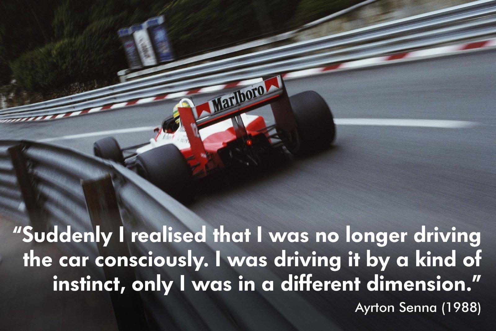 Ayrton Senna 1988 Monaco GP.
