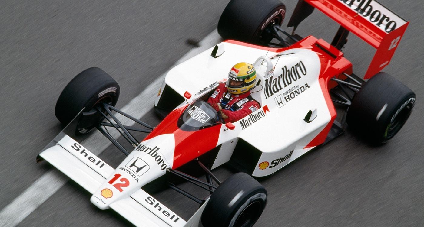 Ayrton Senna, McLaren.