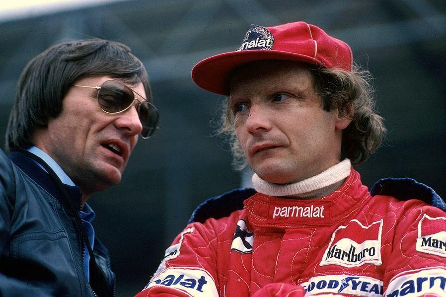 Ecclestone and Lauda